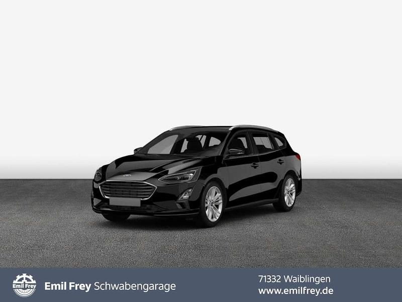 Obsidianschwarz metallic Gebraucht 2020 Ford Focus ST-Line X Kombi | 15.790 € (Fairer Preis) - Bild 1/4