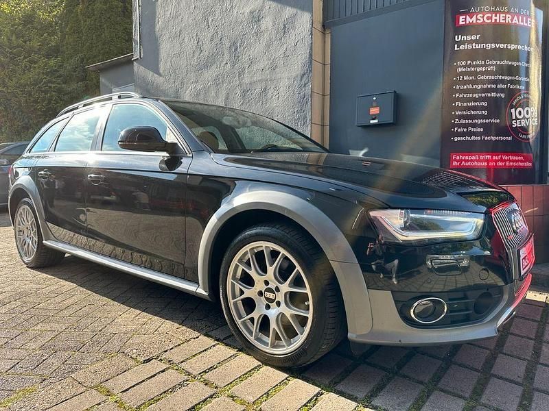 Schwarz Gebraucht 2014 Audi A4 Allroad Ambiente Kombi | 13.590 € (Guter Preis) - Bild 1/4