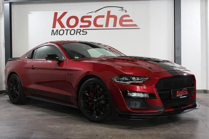 Rot Gebraucht 2022 Ford Mustang GT Coupé | 44.980 € (Etwas zu teuer) - Bild 1/4