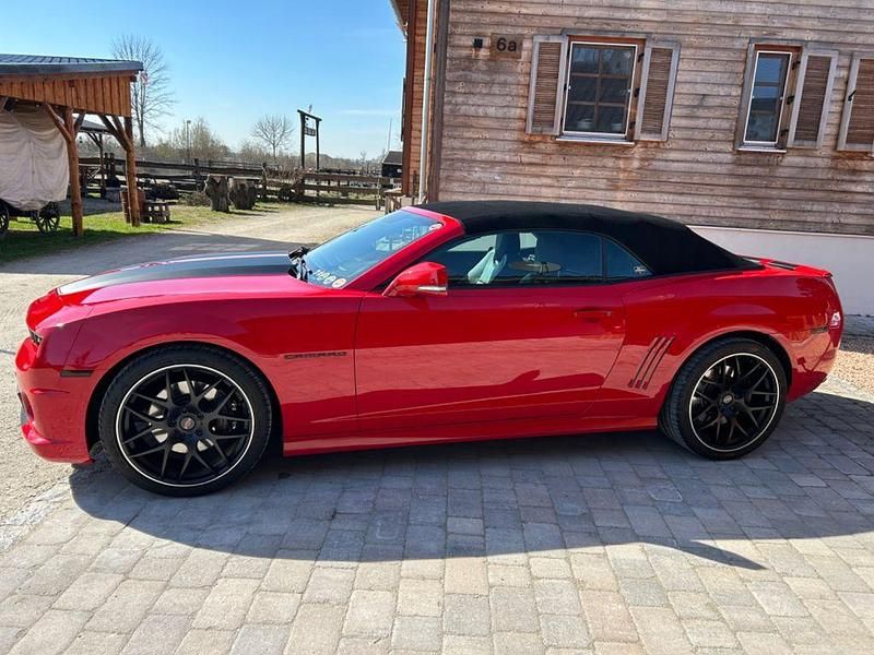 Gebraucht Chevrolet Camaro 421 PS (309 kW) 2013 Rot Cabrio