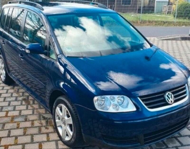 Blau Gebraucht 2006 VW Touran Van / Kleinbus | 2.950 € (Fairer Preis) - Bild 1/4