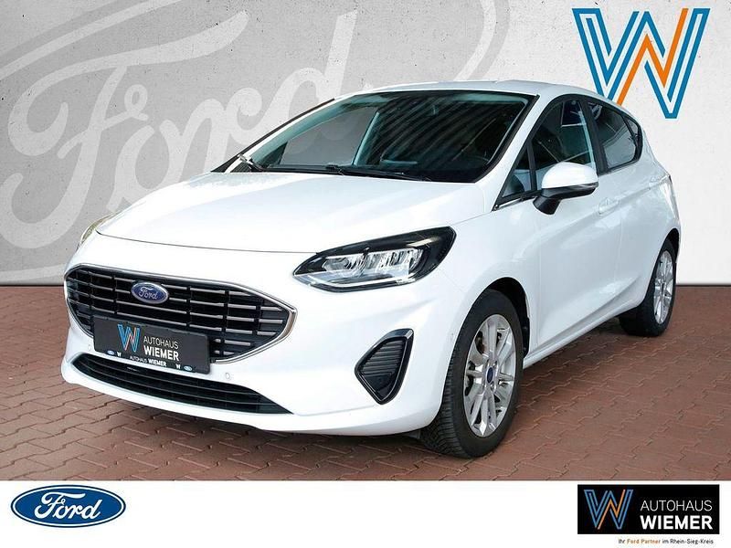 Gebraucht Ford Fiesta Titanium 101 PS (74 kW) 2023 Weiß Kleinwagen