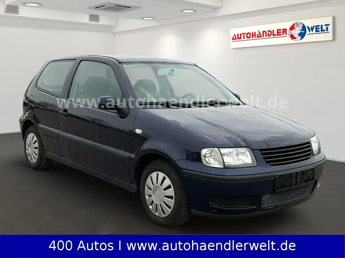 Second-hand VW Polo 60 CP (44 kW) 1999 Albastru Hatchback