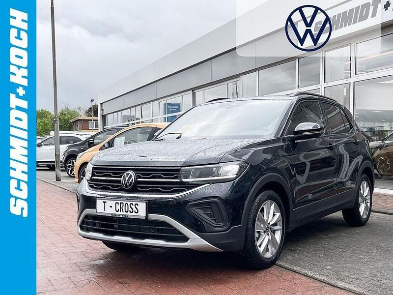 Schwarz Gebraucht 2025 VW T-Cross Goal SUV | 27.980 € (Fairer Preis) - Bild 1/4