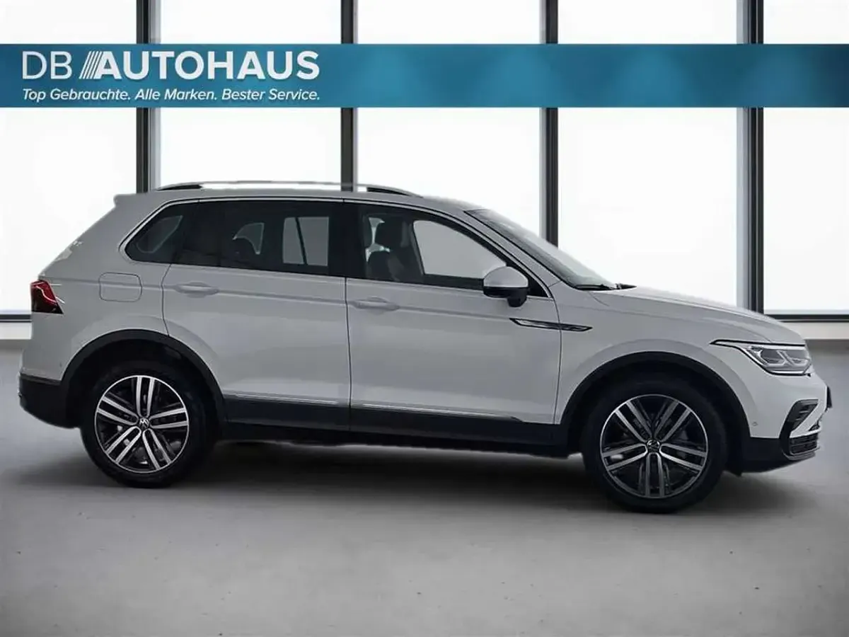 Second-hand VW Tiguan Elegance 150 CP (110 kW) 2024 Alb SUV