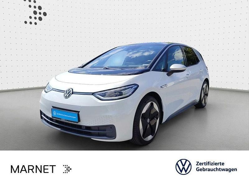 Weiß Gebraucht 2021 VW ID.3 Pro Kleinwagen | 23.390 € (Fairer Preis) - Bild 1/3