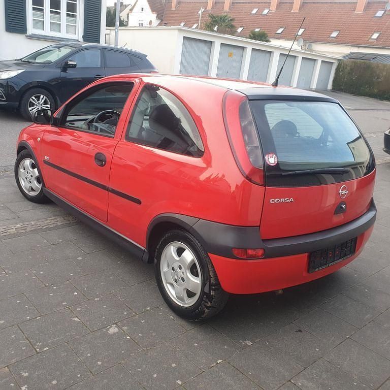 Gebraucht Opel Corsa 58 PS (42 kW) 2002 Rot Kleinwagen