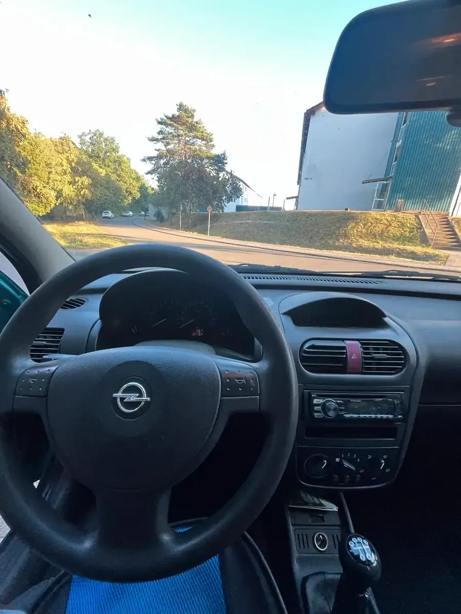 Gebraucht Opel Corsa 75 PS (55 kW) 2002 Grün Kleinwagen