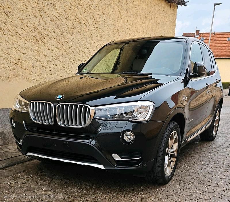 Gebraucht BMW X3 xLine 190 PS (139 kW) 2017 Schwarz SUV
