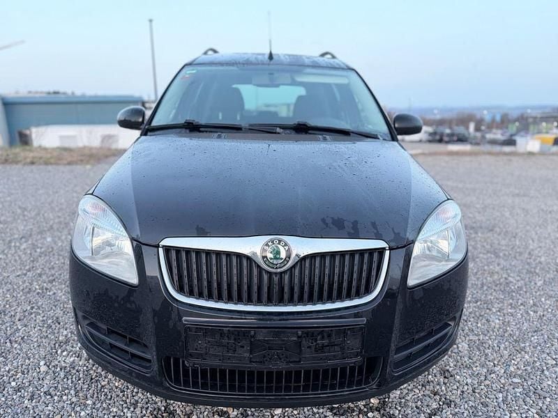 Gebraucht Skoda Roomster Plus Edition 105 PS (77 kW) 2009 Schwarz Van / Kleinbus