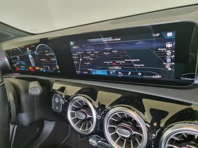 Gebraucht Mercedes A220 Progressive 190 PS (139 kW) 2022 Nachtschwarz  unilack Limousine