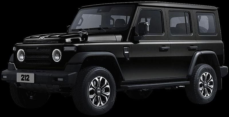 Neu BAW 212 166 PS (122 kW) 2026 Schwarz SUV