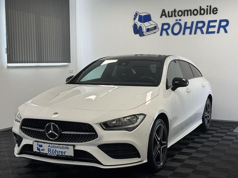 Weiß Gebraucht 2021 Mercedes CLA250e Shooting Brake AMG line Kombi | 25.990 € (Guter Preis) - Bild 1/4