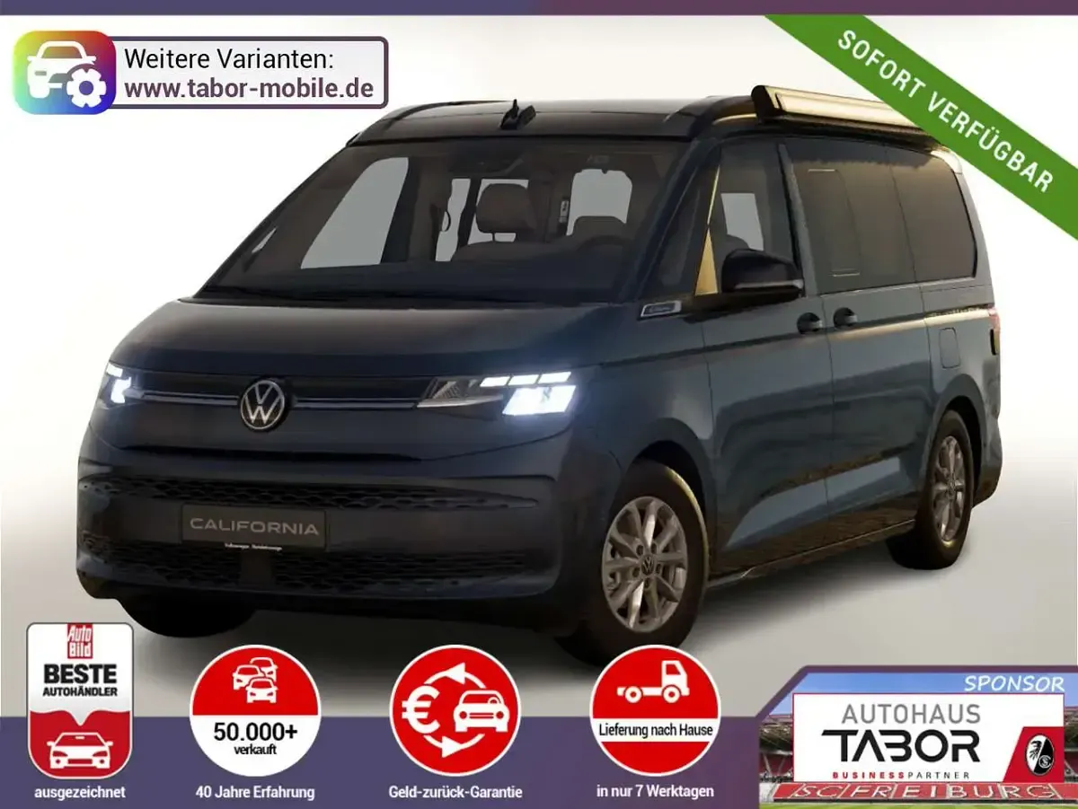 Neu VW California California 150 PS (110 kW) 2026 Blau Van
