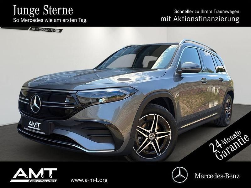 Grau Gebraucht 2024 Mercedes EQB300 AMG line SUV | 37.890 € (Fairer Preis) - Bild 1/4
