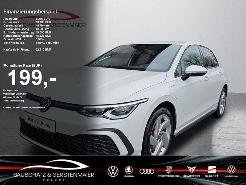 Weiß Gebraucht 2021 VW Golf VIII GTE Limousine | 22.490 € (Guter Preis) - Bild 1/4