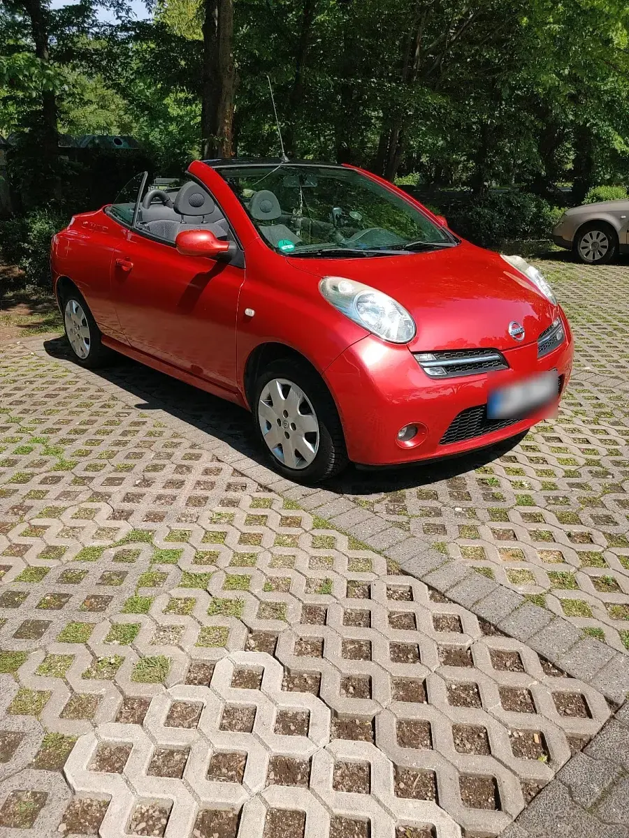 Gebraucht Nissan Micra 2006 Rot Cabrio
