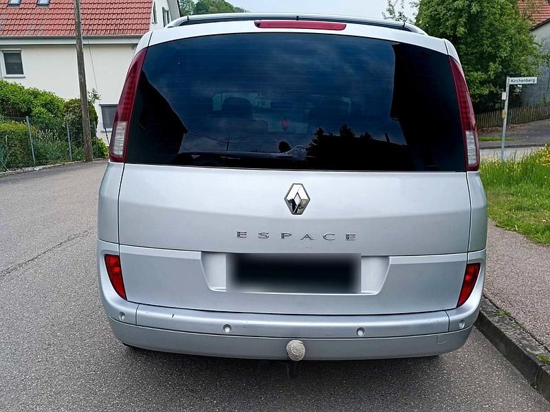 Gebraucht Renault Grand Espace 150 PS (110 kW) 2008 Silber Van / Kleinbus