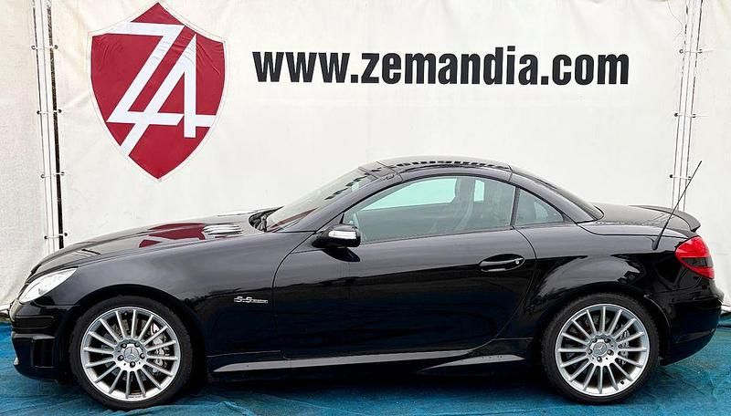 Gebraucht Mercedes SLK55 AMG AMG 360 PS (264 kW) 2007 Schwarz Cabrio