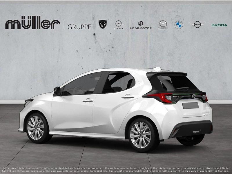 Neu Mazda 2 116 PS (85 kW) 2026 Weiß Kleinwagen