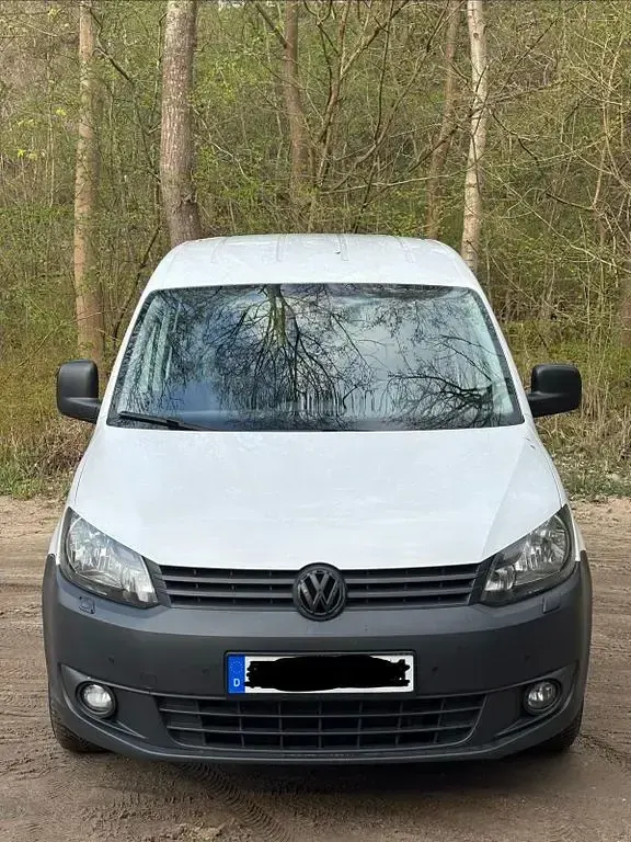 Gebraucht VW Caddy Startline 75 PS (55 kW) 2014 Weiß Van / Kleinbus