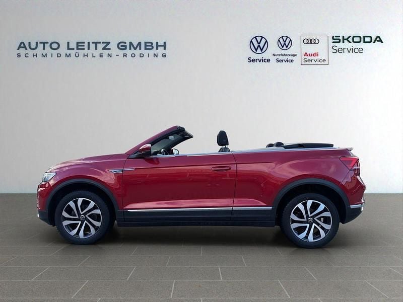 Gebraucht VW T-Roc Cabriolet Active 150 PS (110 kW) 2021 Rot Cabrio