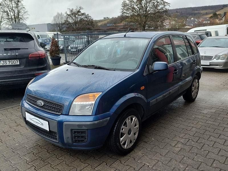 Gebraucht Ford Fusion 80 PS (58 kW) 2008 Blau Kleinwagen