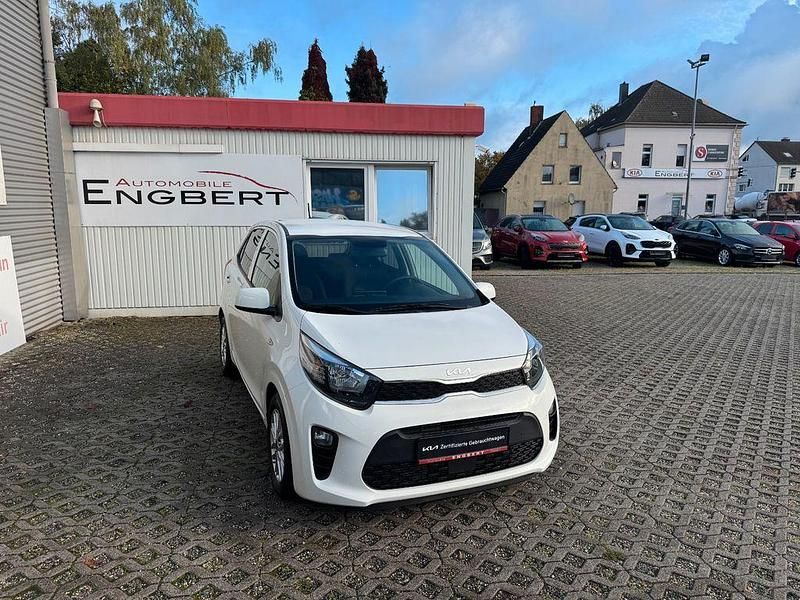 Weiß Gebraucht 2022 Kia Picanto Vision Kleinwagen | 11.490 € (Fairer Preis) - Bild 1/4