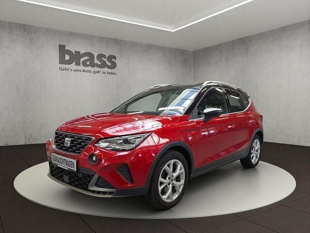 Desire rot metallic/midnight schwarz metallic Gebraucht 2021 Seat Arona FR SUV | 19.600 € (Fairer Preis) - Bild 1/2