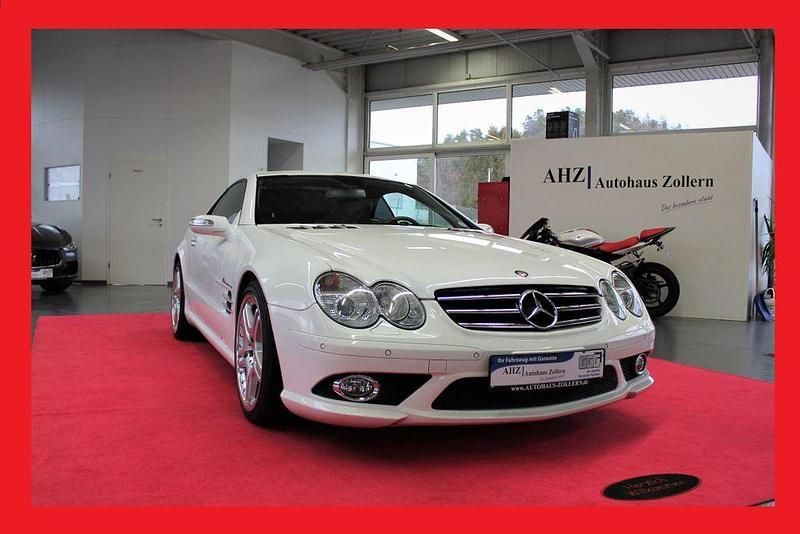 Alabasterweiss Gebraucht 2005 Mercedes SL500 AMG Cabrio | 29.999 € (Teuer) - Bild 1/4