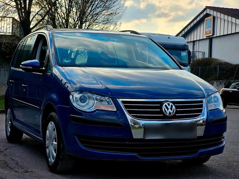 Gebraucht VW Touran 102 PS (75 kW) 2009 Blau Van / Kleinbus