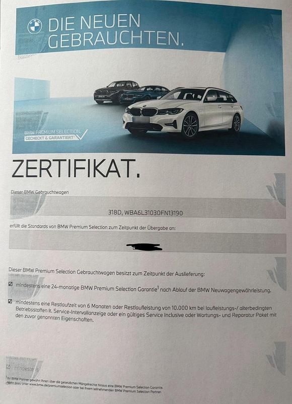 Gebraucht BMW 318 Advantage 150 PS (110 kW) 2022 Weiß Kombi