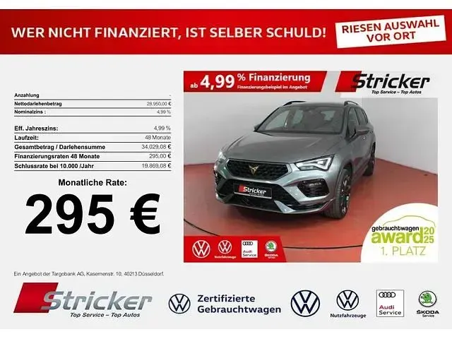 Usata Cupra Ateca 150 CV (110 kW) 2025 SUV