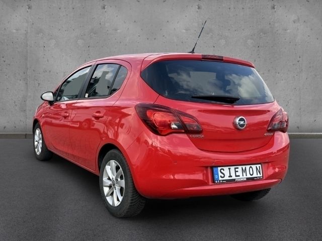Gebraucht Opel Corsa drive 90 PS (66 kW) 2016 Rot Kleinwagen