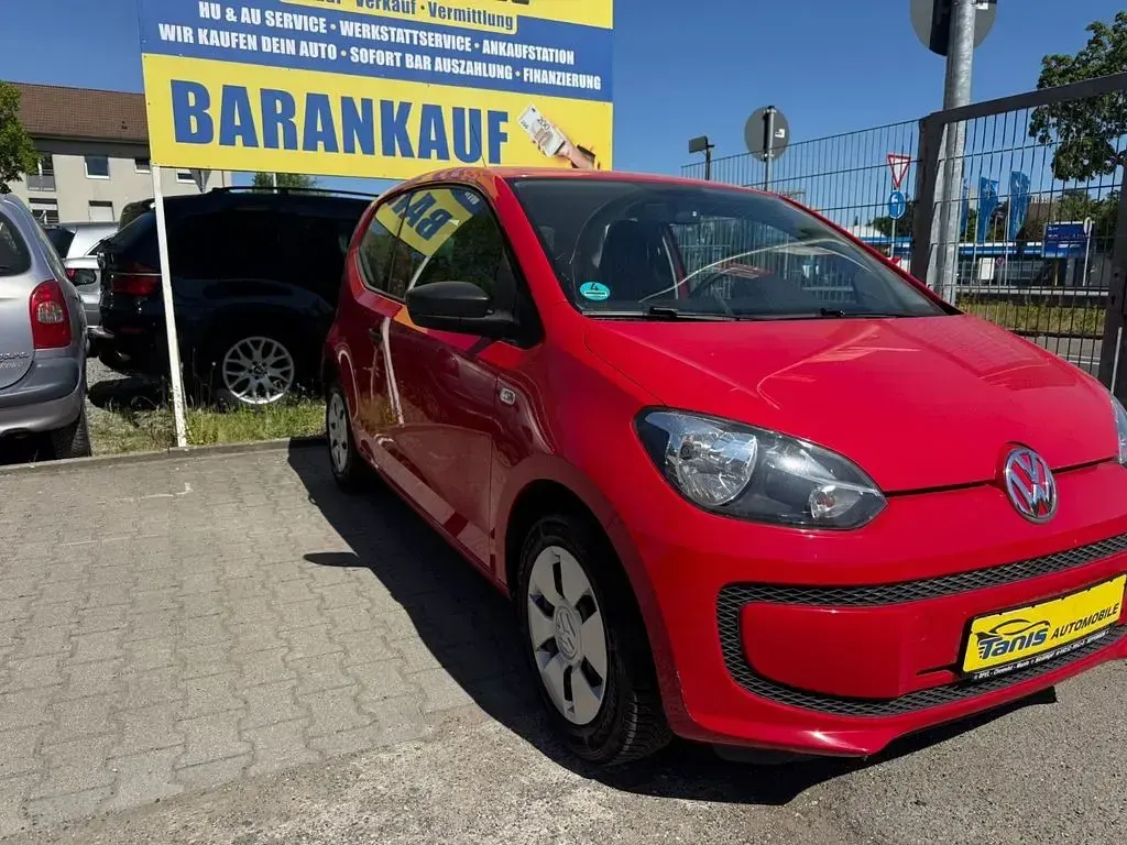 Gebraucht VW up! 60 PS (44 kW) 2011 Rot Kleinwagen