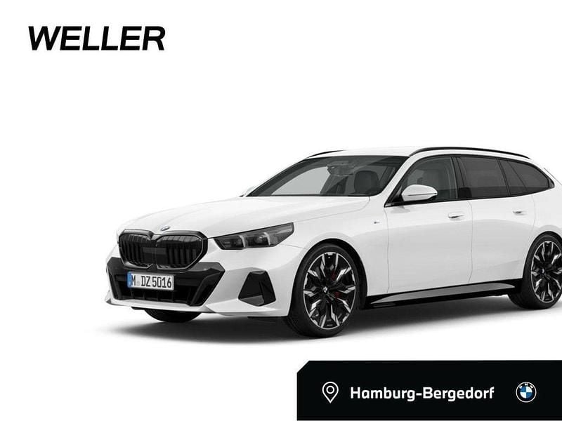 Alpinweiss iii (weiß) Gebraucht 2024 BMW 520 Comfort Edition Kombi | 51.900 € (Superpreis) - Bild 1/4