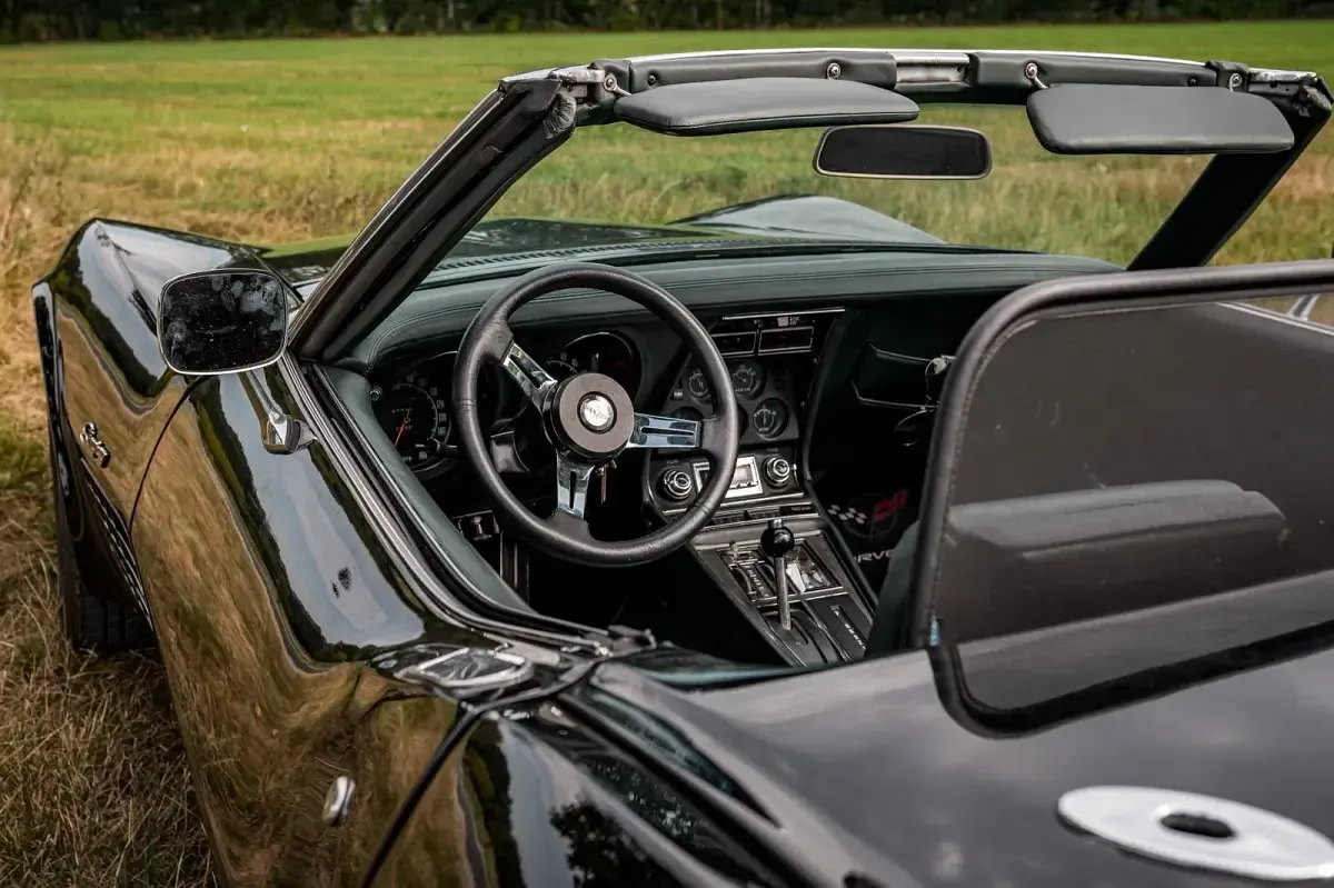 Gebraucht Corvette C3 300 PS (220 kW) 1971 Schwarz Cabrio