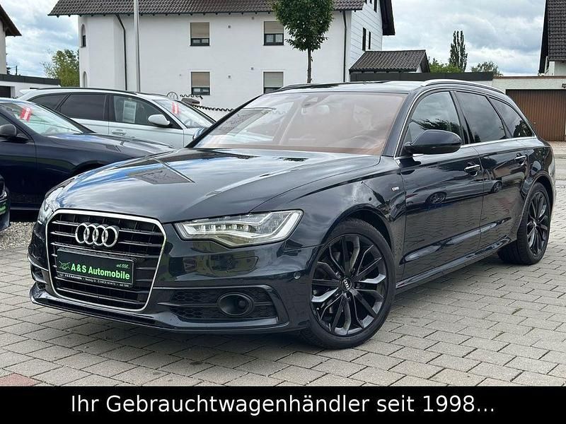 Blau Gebraucht 2014 Audi A6 S-Line Kombi | 19.990 € (Teuer) - Bild 1/4