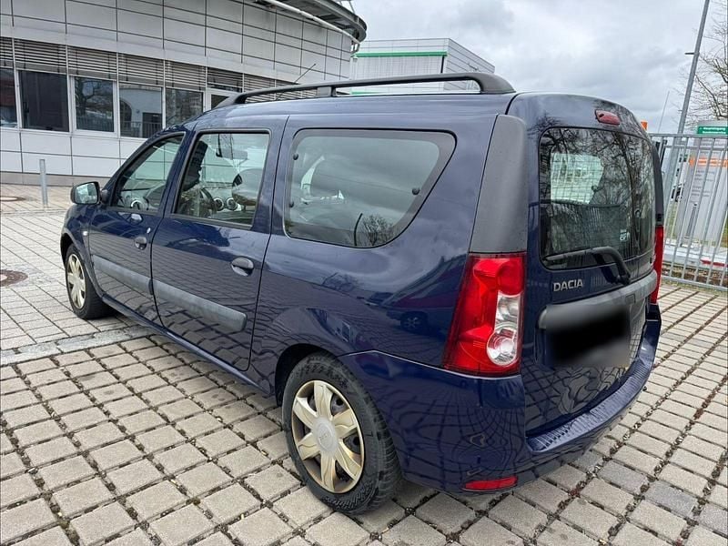 Gebraucht Dacia Logan MCV Ambiance 88 PS (64 kW) 2012 Blau Kombi