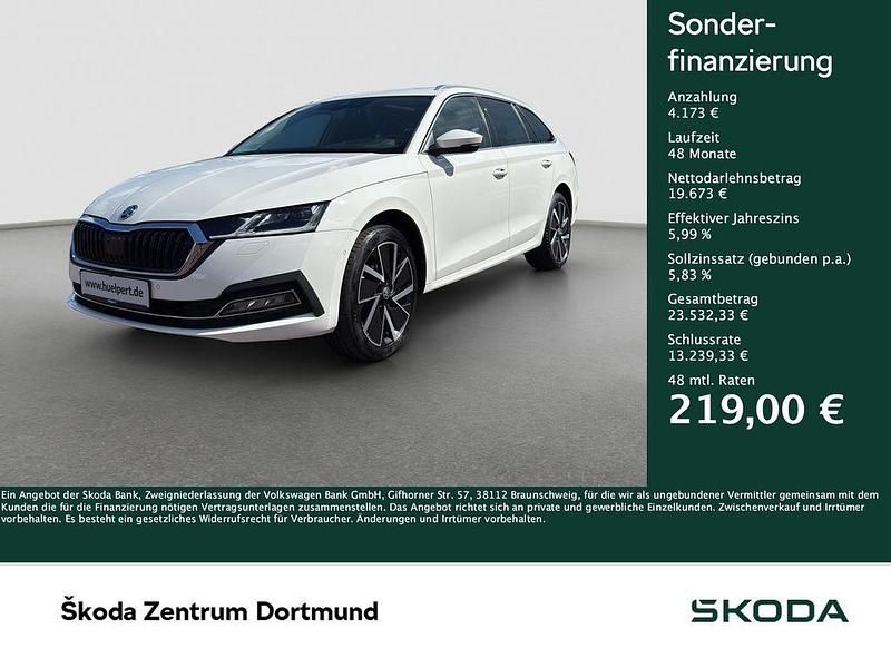 Candyweiss Gebraucht 2022 Skoda Octavia Style Kombi | 23.846 € (Fairer Preis) - Bild 1/4