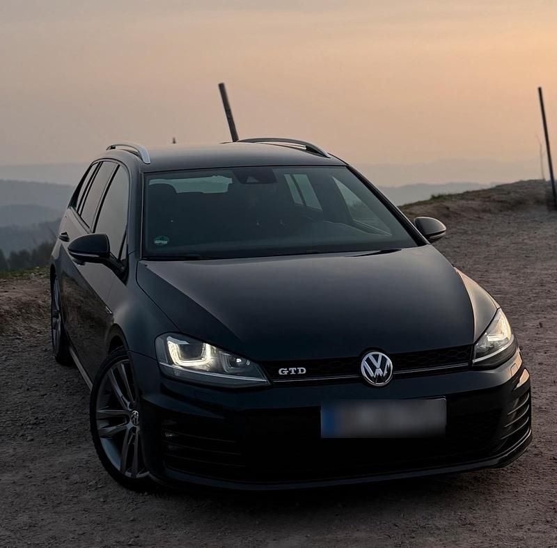 Gebraucht VW Golf VII GTD 184 PS (135 kW) 2015 Schwarz Kombi
