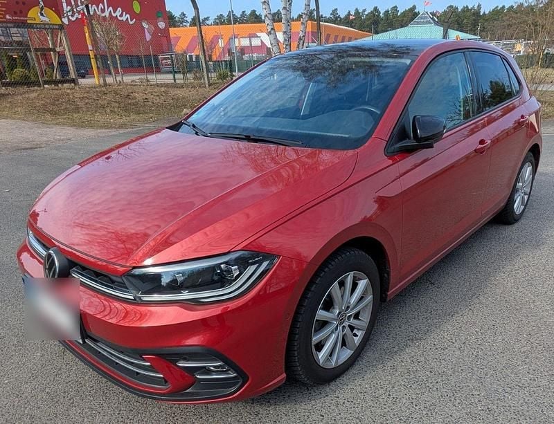 Gebraucht VW Polo Style 110 PS (80 kW) 2022 Rot Kleinwagen