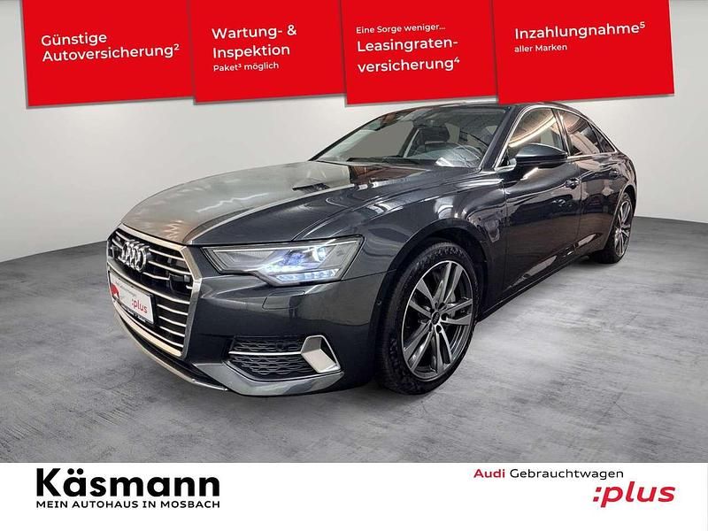 Manhattangrau metallic (metallic) Gebraucht 2022 Audi A6 Sport Limousine | 36.960 € (Fairer Preis) - Bild 1/3