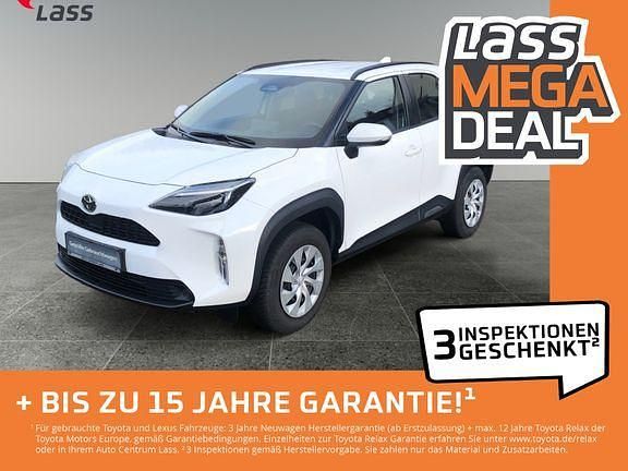 Schnee weiß Gebraucht 2024 Toyota Yaris Hybrid Business Edition | 23.480 € (Fairer Preis) - Bild 1/4
