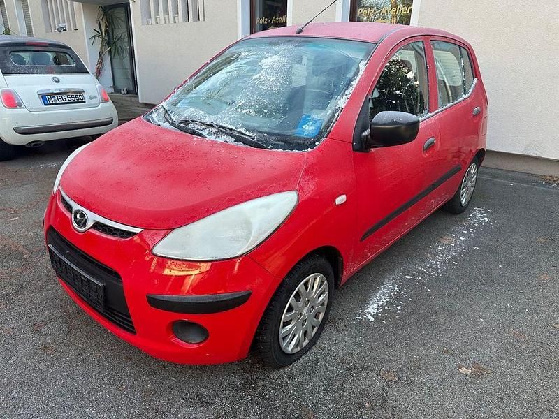 Rot Gebraucht 2009 Hyundai i10 Kleinwagen | 999 € (Superpreis) - Bild 1/4