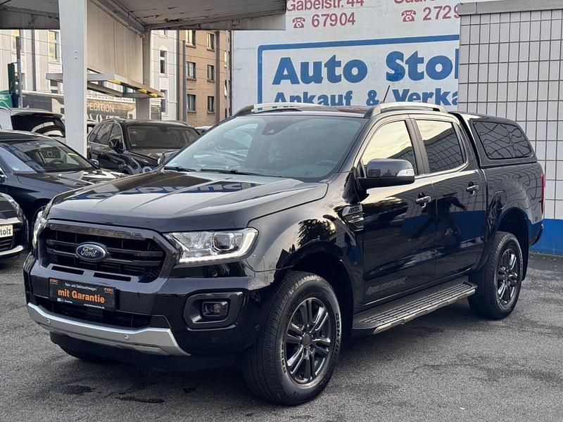 Schwarz Gebraucht 2021 Ford Ranger Wildtrack Abholung | 31.900 € (Guter Preis) - Bild 1/4