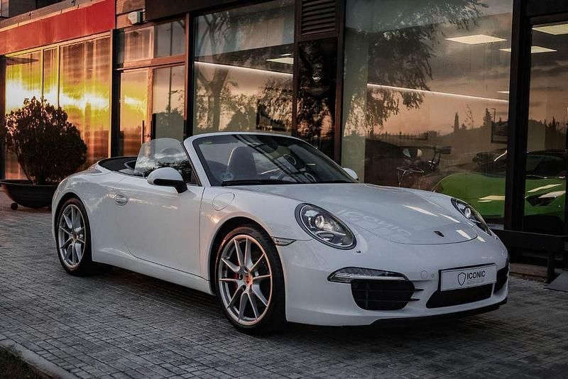 Gebraucht Porsche 911 Carrera S Cabriolet Sport 400 PS (294 kW) 2014 Weiß Cabrio