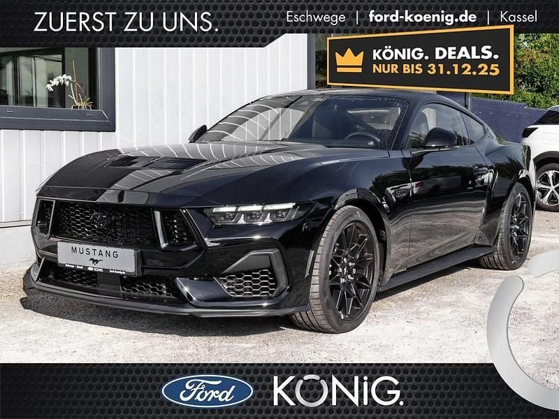 Absolute black (schwarz) Neu 2025 Ford Mustang GT Coupé | 56.289 € (Fairer Preis) - Bild 1/4