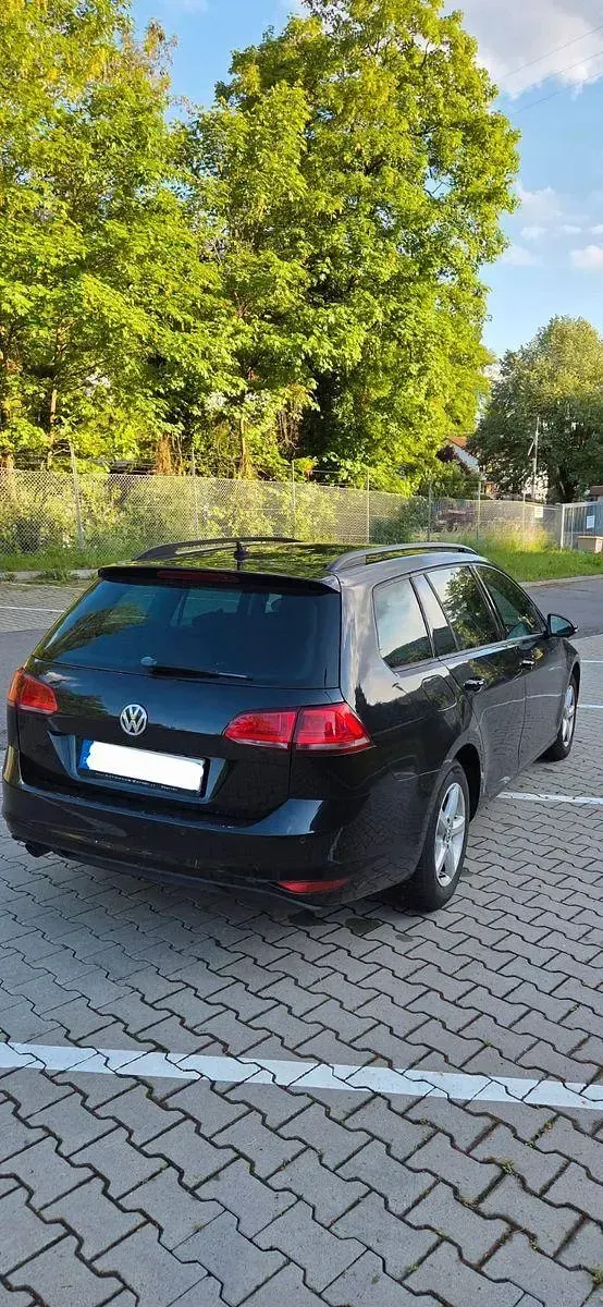 Gebraucht VW Golf VII Comfortline 110 PS (80 kW) 2015 Schwarz Kombi