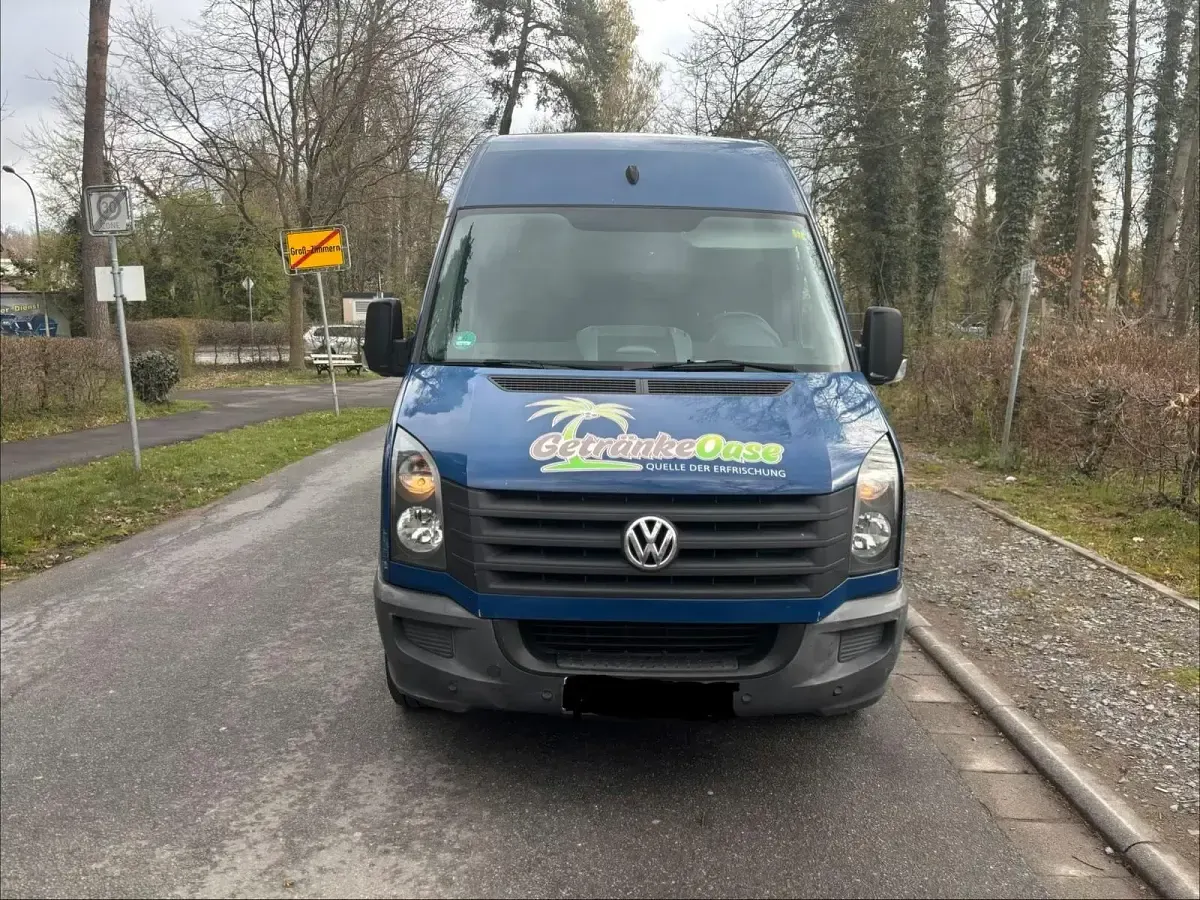 Używany VW Crafter 136 KM (100 kW) 2016 Niebieski Van